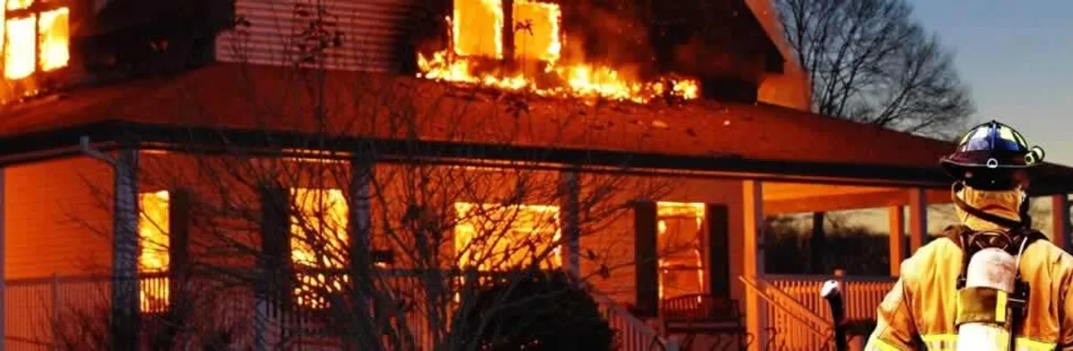 fire damage repair emergency response at a residential property affected by an active house fire in Fort Lauderdale, FL